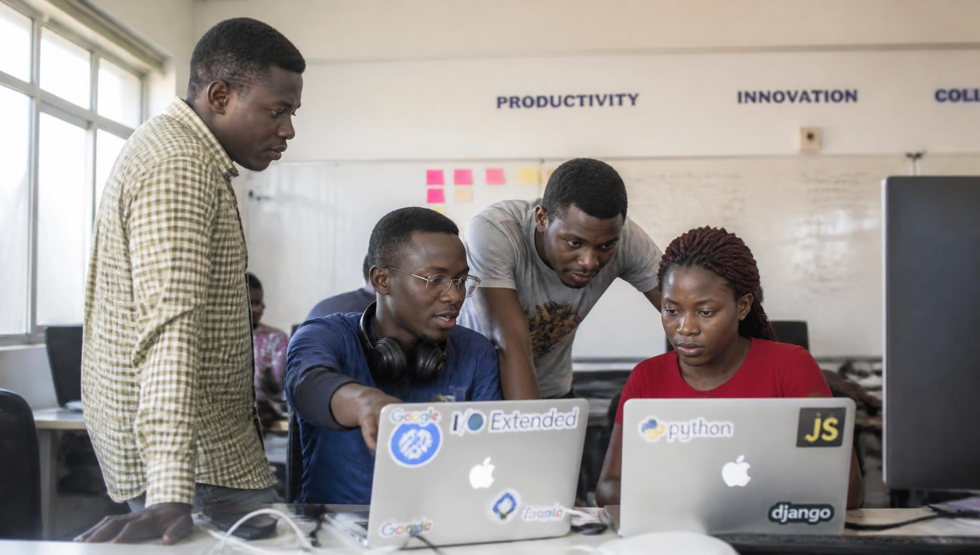 Editorial photograph illustrating: African fintech's consolidation decade has begun